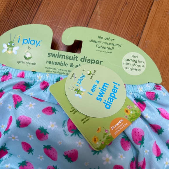 Set of 3 reusable swim diapers 24M - Picture 2 of 2